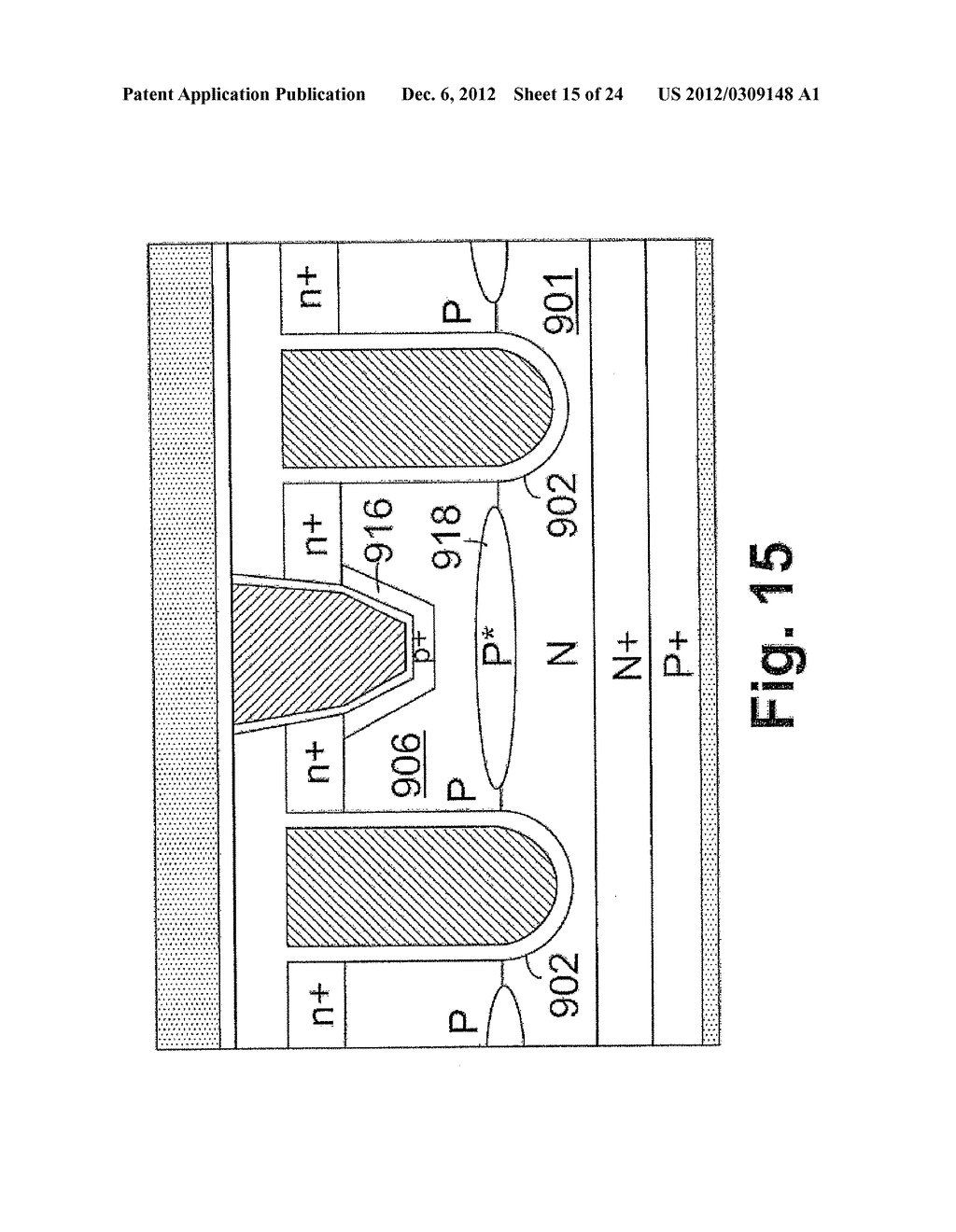 METHOD FOR MANUFACTURING A POWER SEMICONDUCTOR DEVICE - diagram, schematic, and image 16