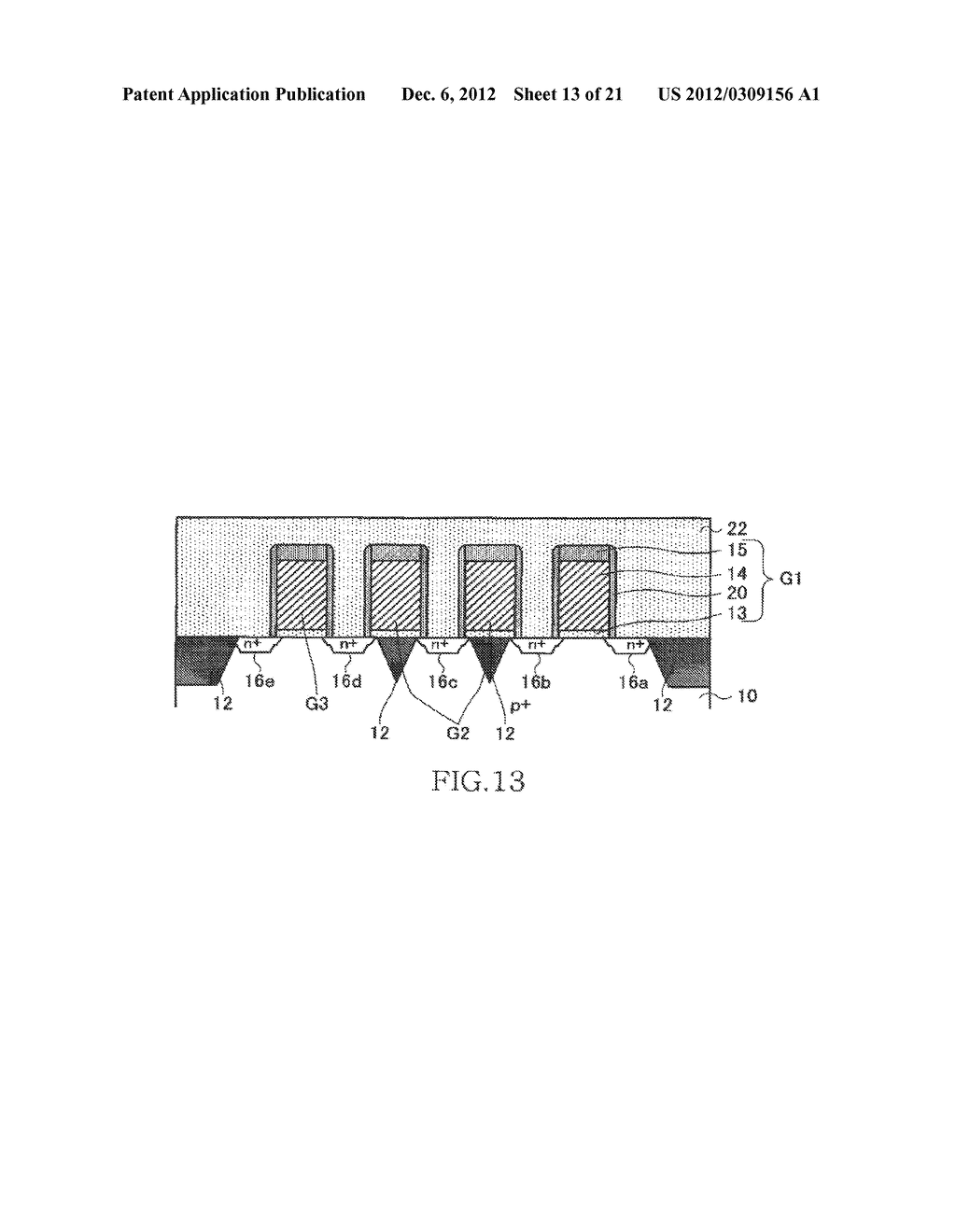 METHOD FOR MANUFACTURING A SEMICONDUCTOR MEMORY DEVICE - diagram, schematic, and image 14