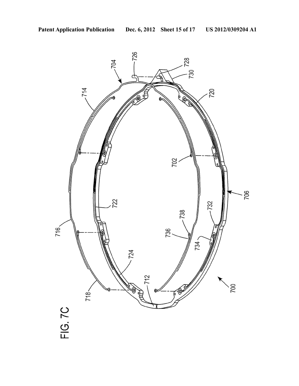 GAS DISTRIBUTION SHOWERHEAD FOR INDUCTIVELY COUPLED PLASMA ETCH REACTOR - diagram, schematic, and image 16