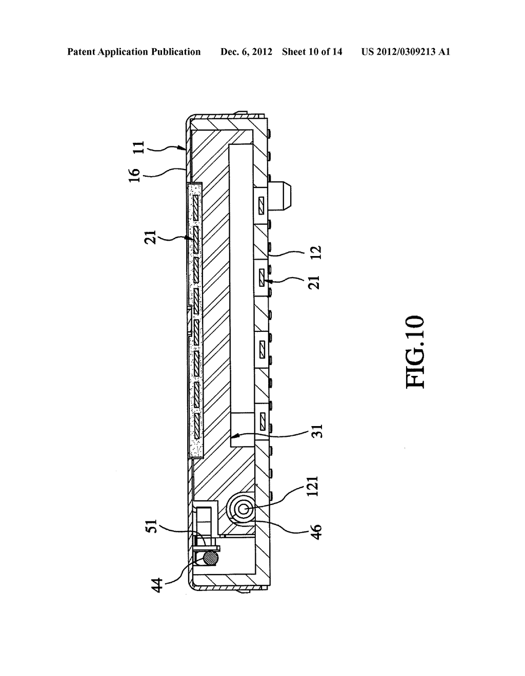 CARD CONNECTOR WITH SEPARABLE CARD TRAY - diagram, schematic, and image 11