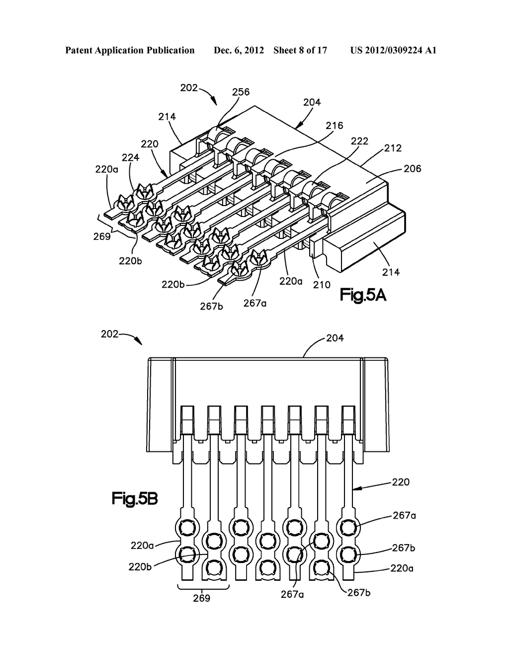 ELECTRICAL CONNECTOR HAVING CRIMP-MOUNTED ELECTRICAL TERMINALS - diagram, schematic, and image 09