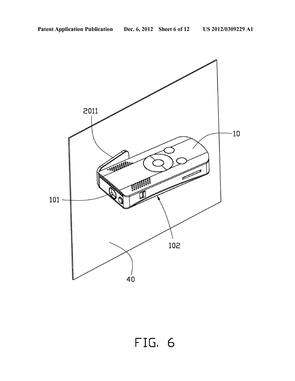 PROJECTOR HOLDER AND PROJECTOR SYSTEM HAVING THE SAME - diagram, schematic, and image 07