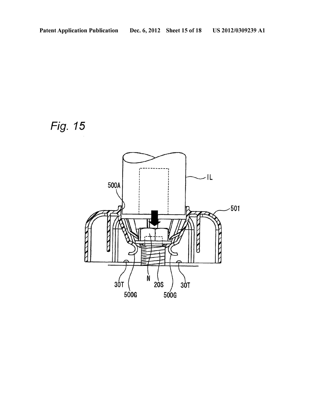 PROTECTIVE CAP FOR PREVENTION OF OBLIQUE TIGHTENING OF FUSIBLE LINK     DIRECTLY MOUNTED ON BATTERY - diagram, schematic, and image 16