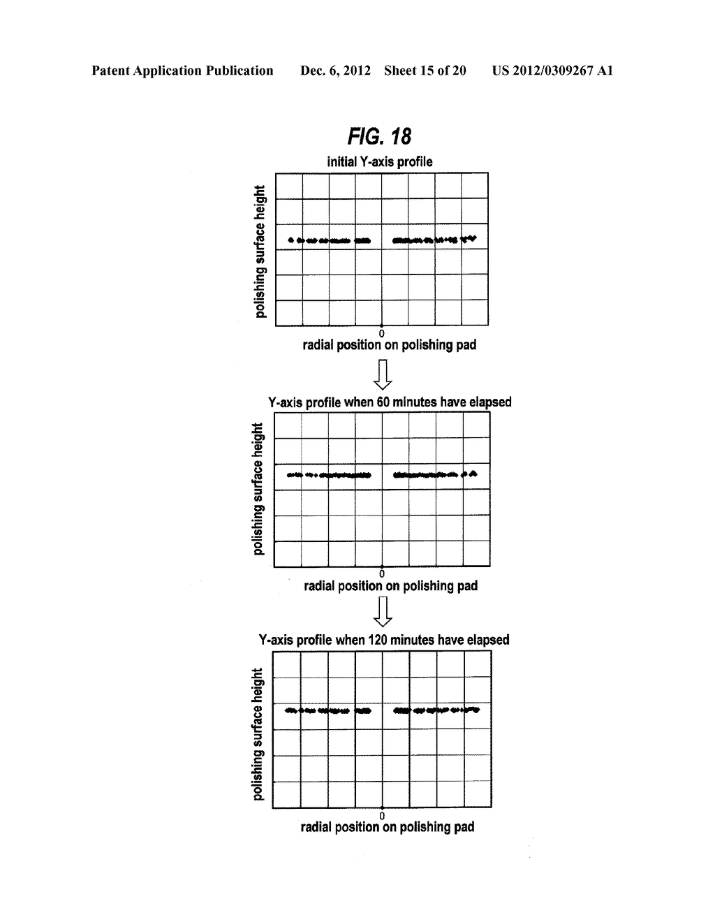 METHOD AND APPARATUS FOR MONITORING A POLISHING SURFACE OF A POLISHING PAD     USED IN POLISHING APPARATUS - diagram, schematic, and image 16