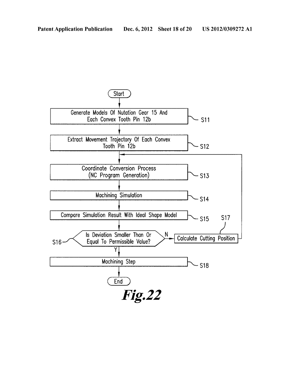 PROCESSING METHOD FOR CONCAVE-CONVEX GEAR - diagram, schematic, and image 19