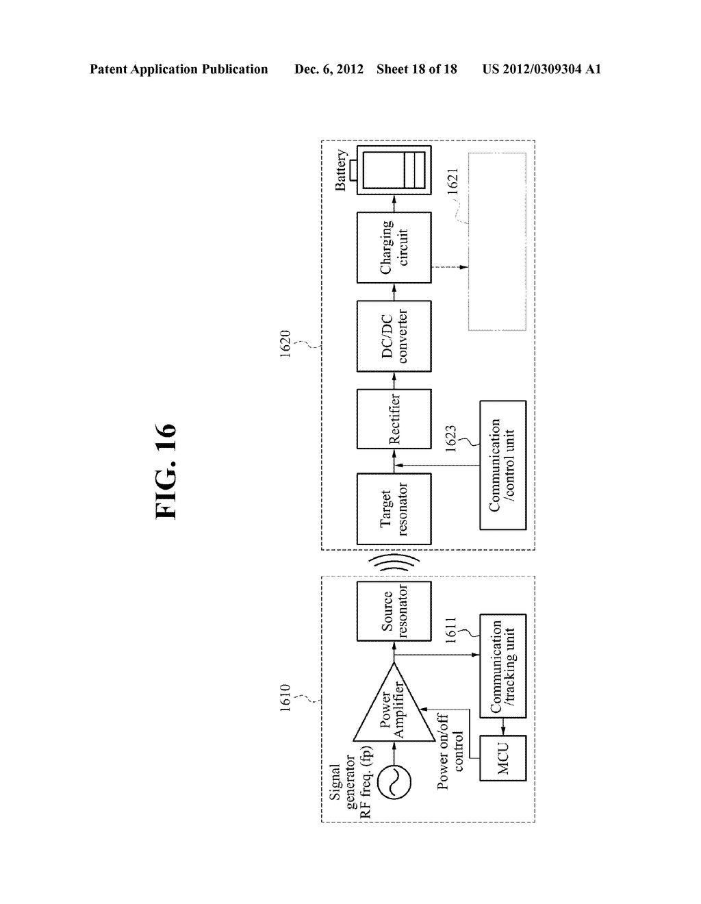 APPARATUS AND METHOD FOR COMMUNICATION USING WIRELESS POWER - diagram, schematic, and image 19