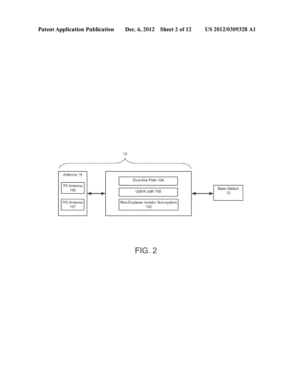 BROADBAND DISTRIBUTED ANTENNA SYSTEM WITH NON-DUPLEXER ISOLATOR SUB-SYSTEM - diagram, schematic, and image 03