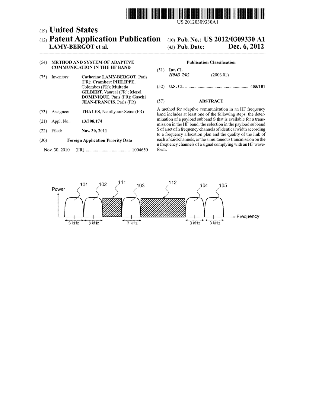 Method and System of Adaptive Communication in the HF Band - diagram, schematic, and image 01