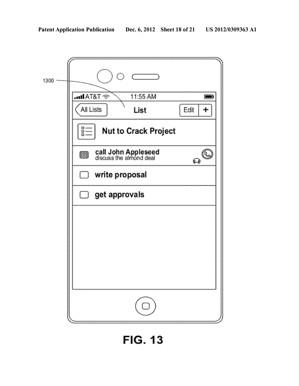 TRIGGERING NOTIFICATIONS ASSOCIATED WITH TASKS ITEMS THAT REPRESENT TASKS     TO PERFORM - diagram, schematic, and image 19