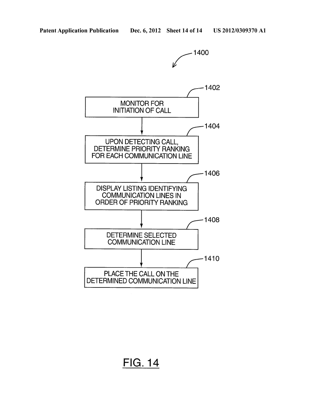 METHODS AND APPARATUS FOR LINE SELECTION IN A COMMUNICATION DEVICE - diagram, schematic, and image 15