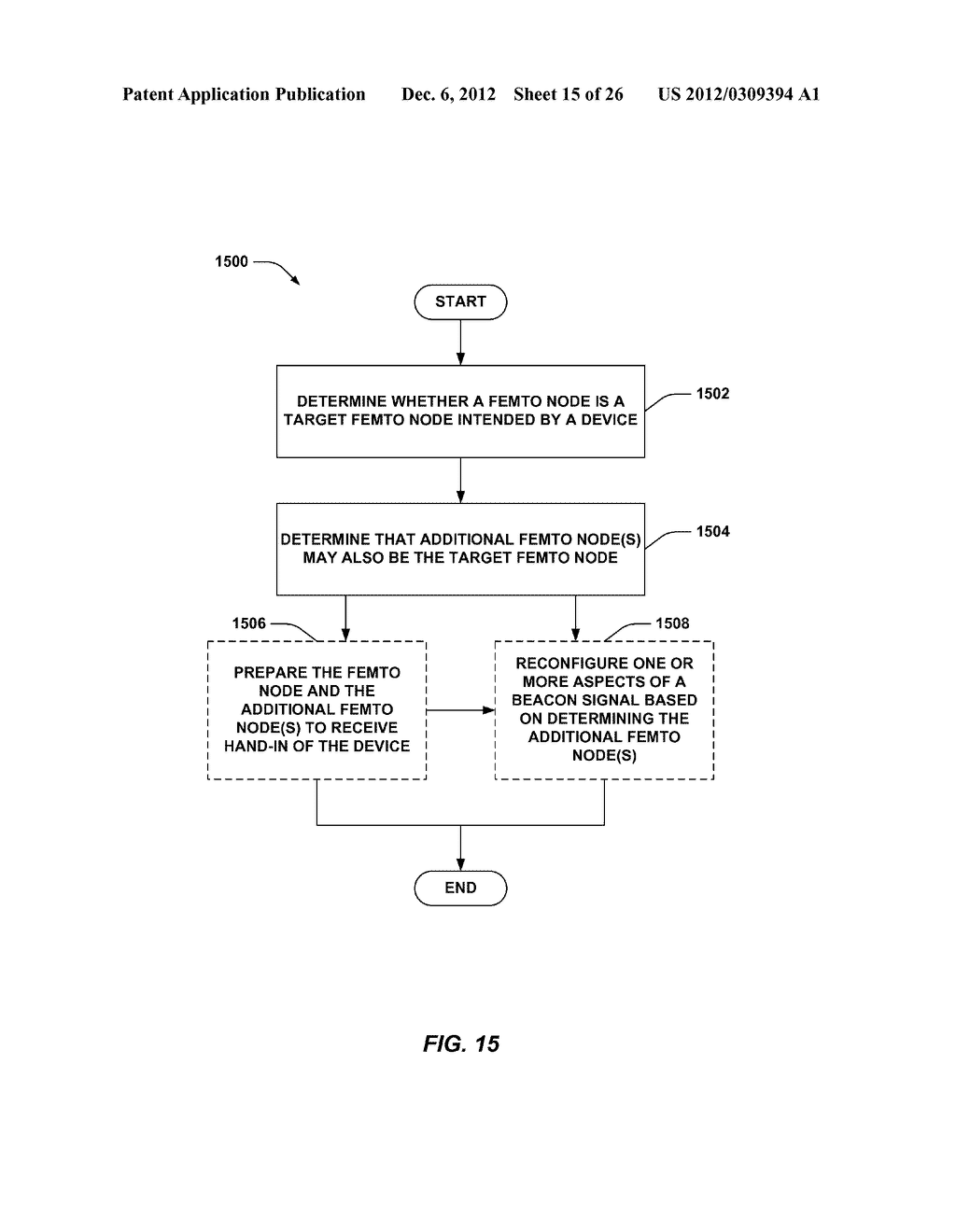 APPARATUS AND METHODS FOR HAND-IN TO A FEMTO NODE - diagram, schematic, and image 16