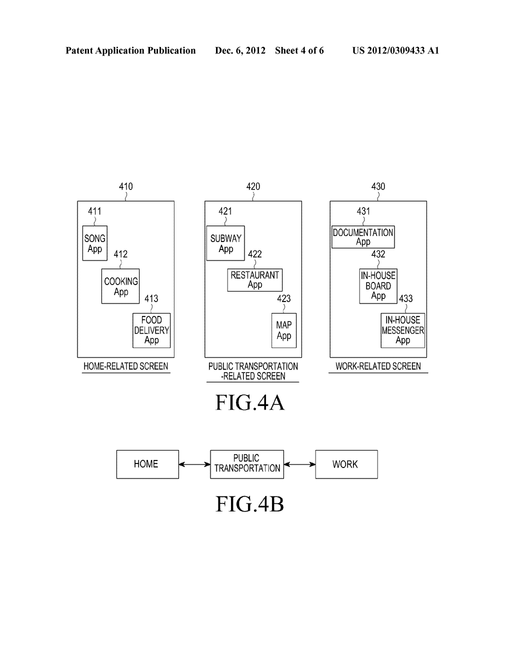 METHOD AND APPARATUS FOR DISPLAYING HOME SCREEN IN MOBILE TERMINAL - diagram, schematic, and image 05