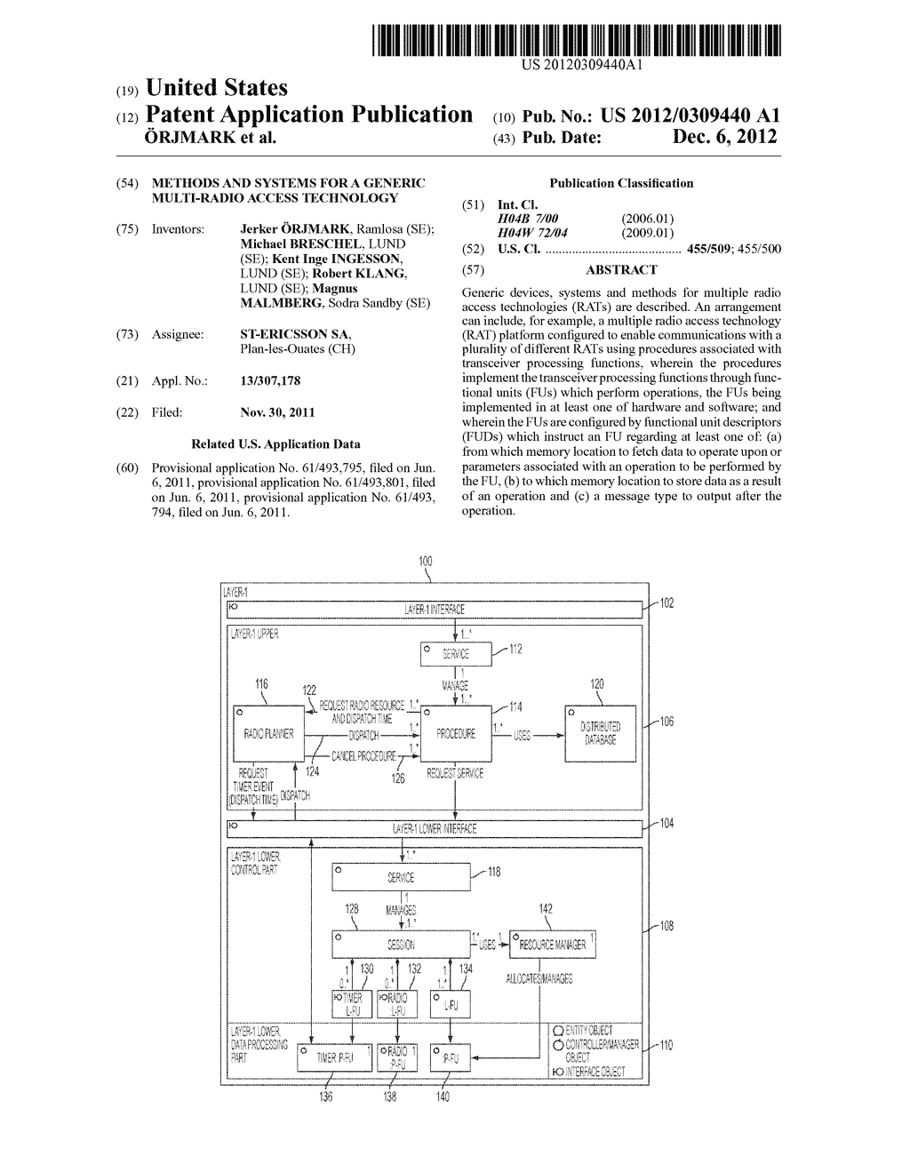 Methods and Systems for a Generic Multi-Radio Access Technology - diagram, schematic, and image 01