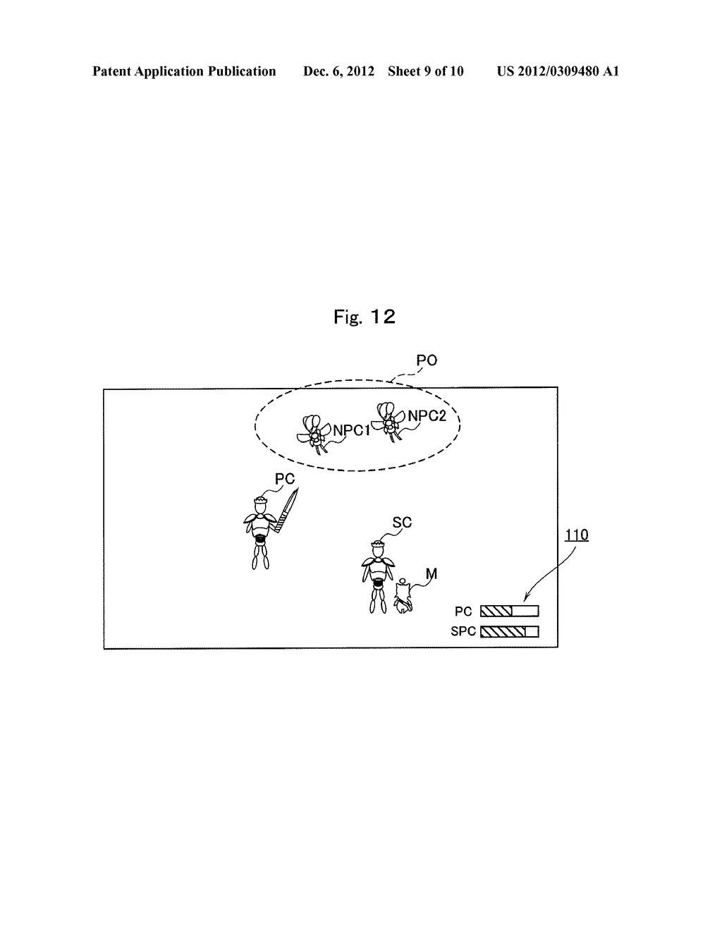 VIDEO GAME PROCESSING APPARATUS AND VIDEO GAME PROCESSING PROGRAM - diagram, schematic, and image 10