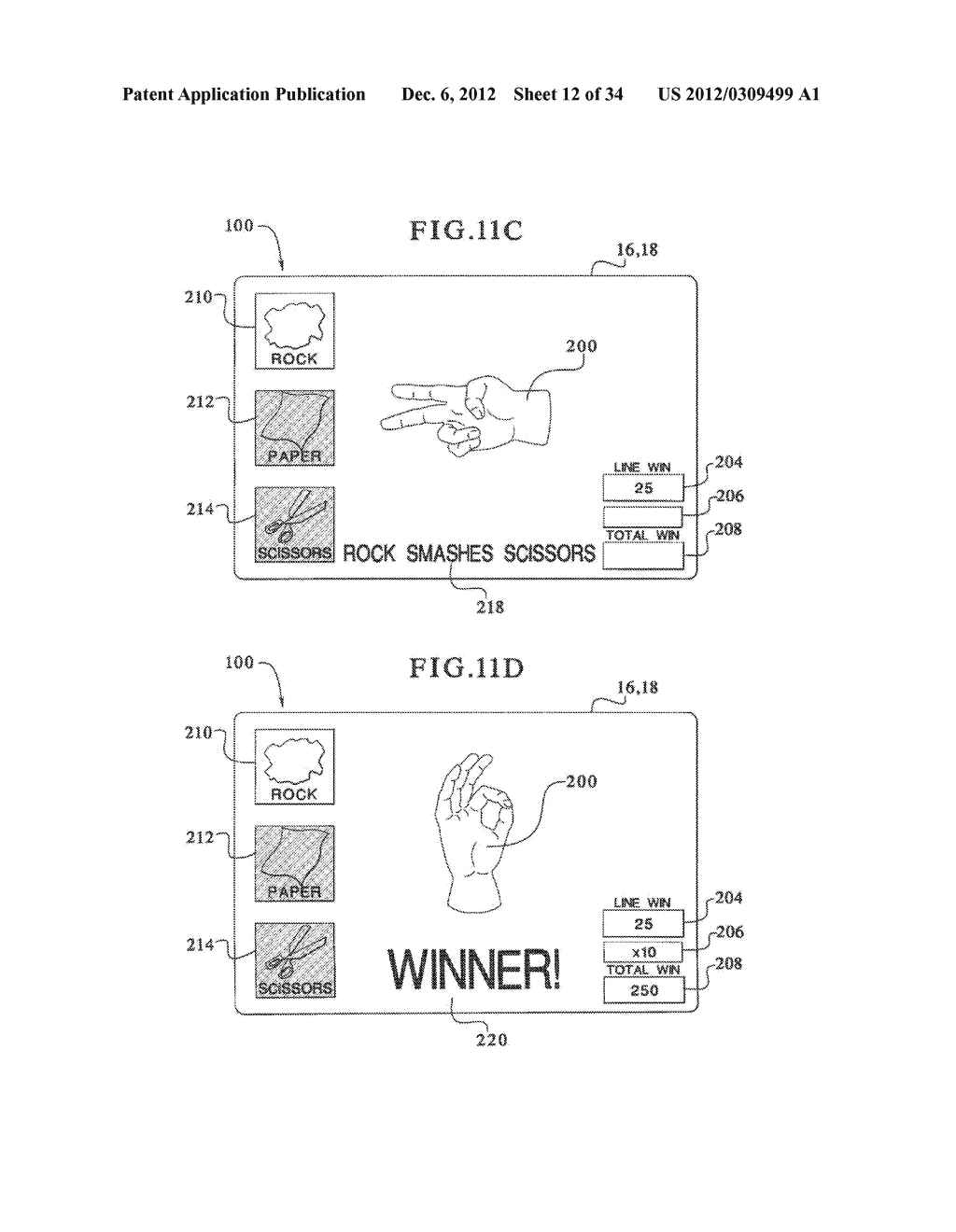 GAMING SYSTEM, GAMING DEVICE AND METHOD FOR PROVIDING AN OUTCOME ENHANCING     FEATURE - diagram, schematic, and image 13