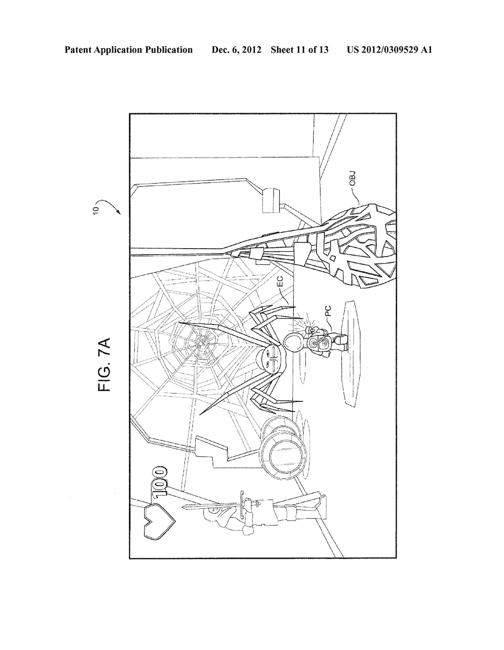 APPARATUS AND METHOD FOR CONTROLLING OBJECTS ON A STEREOSCOPIC DISPLAY - diagram, schematic, and image 12