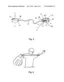 Throwing training device diagram and image