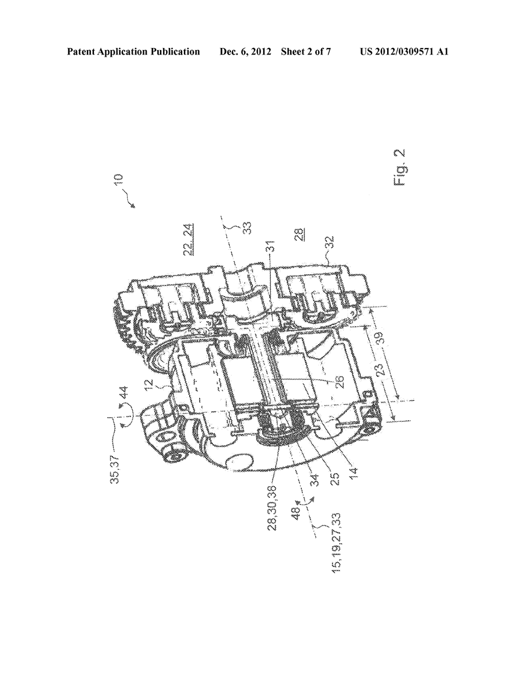 CLUTCH SHAFT, ACTUATOR, CAMSHAFT ADJUSTMENT TRANSMISSION AND CAMSHAFT     CONTROLLER - diagram, schematic, and image 03