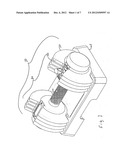 DUMBBELL GLIDE APPARATUS WITH WEIGHT ADJUSTING KEY diagram and image