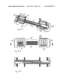 DUMBBELL GLIDE APPARATUS WITH WEIGHT ADJUSTING KEY diagram and image