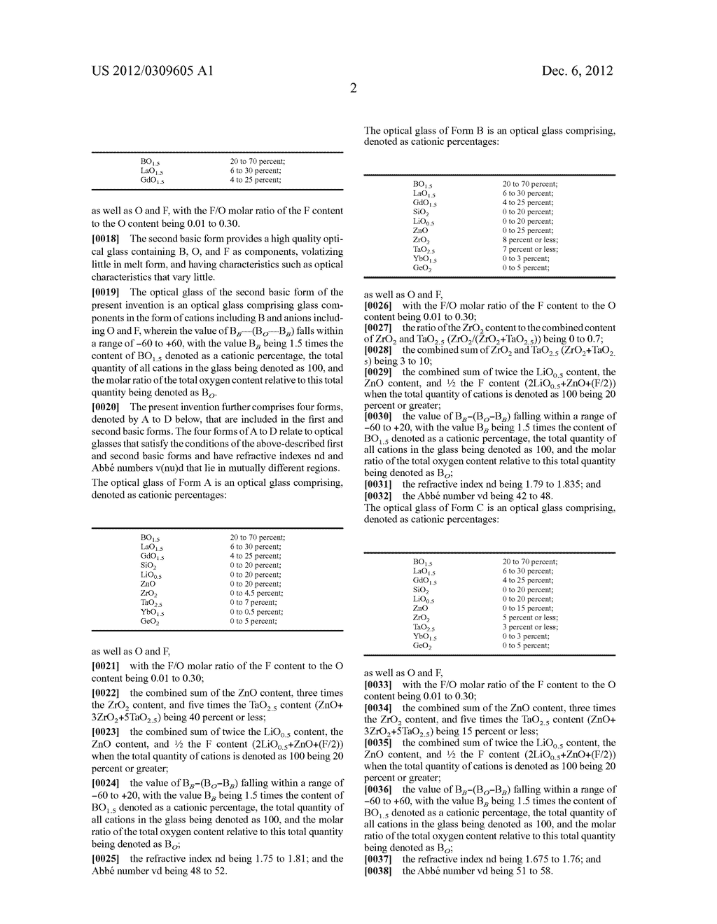 OPTICAL GLASS, PREFORM FOR PRECISION PRESS MOLDING, AND OPTICAL ELEMENT - diagram, schematic, and image 16