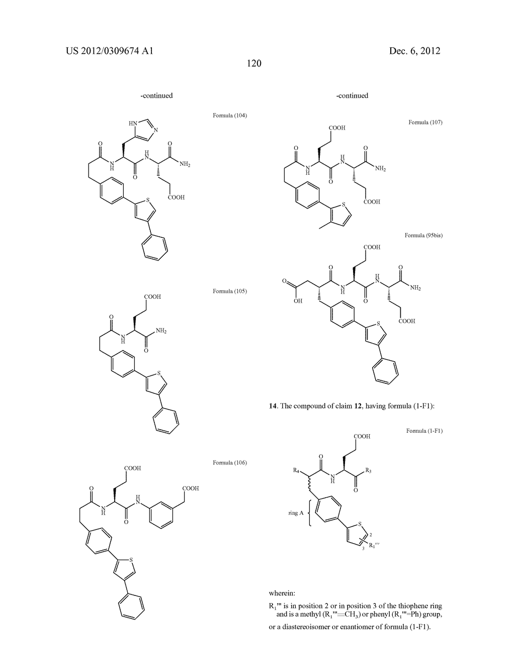 PSEUDODIPEPTIDES AS MMP INHIBITORS - diagram, schematic, and image 120
