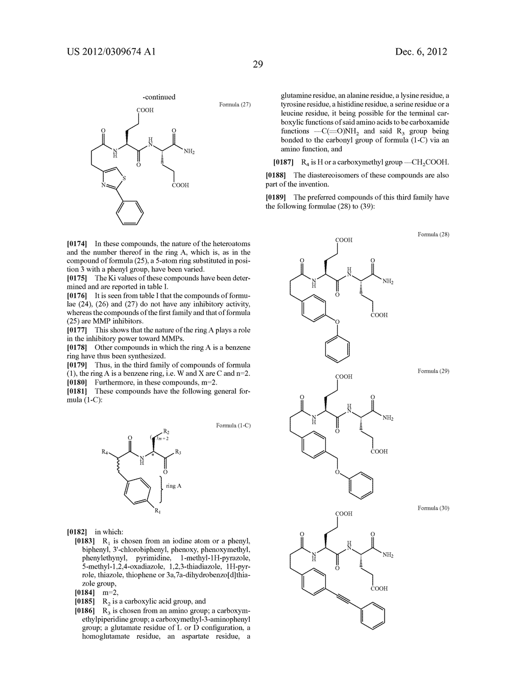 PSEUDODIPEPTIDES AS MMP INHIBITORS - diagram, schematic, and image 30