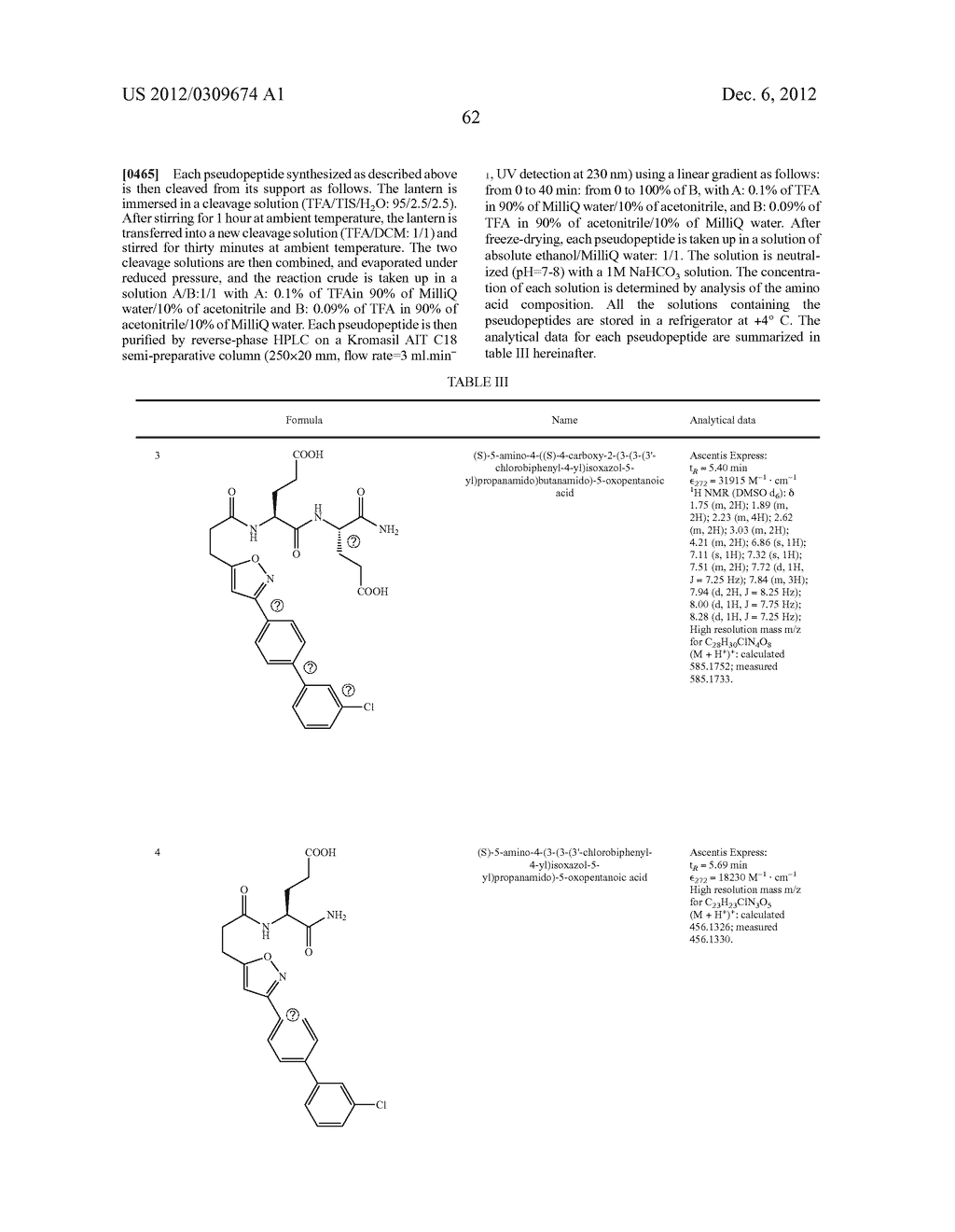 PSEUDODIPEPTIDES AS MMP INHIBITORS - diagram, schematic, and image 62