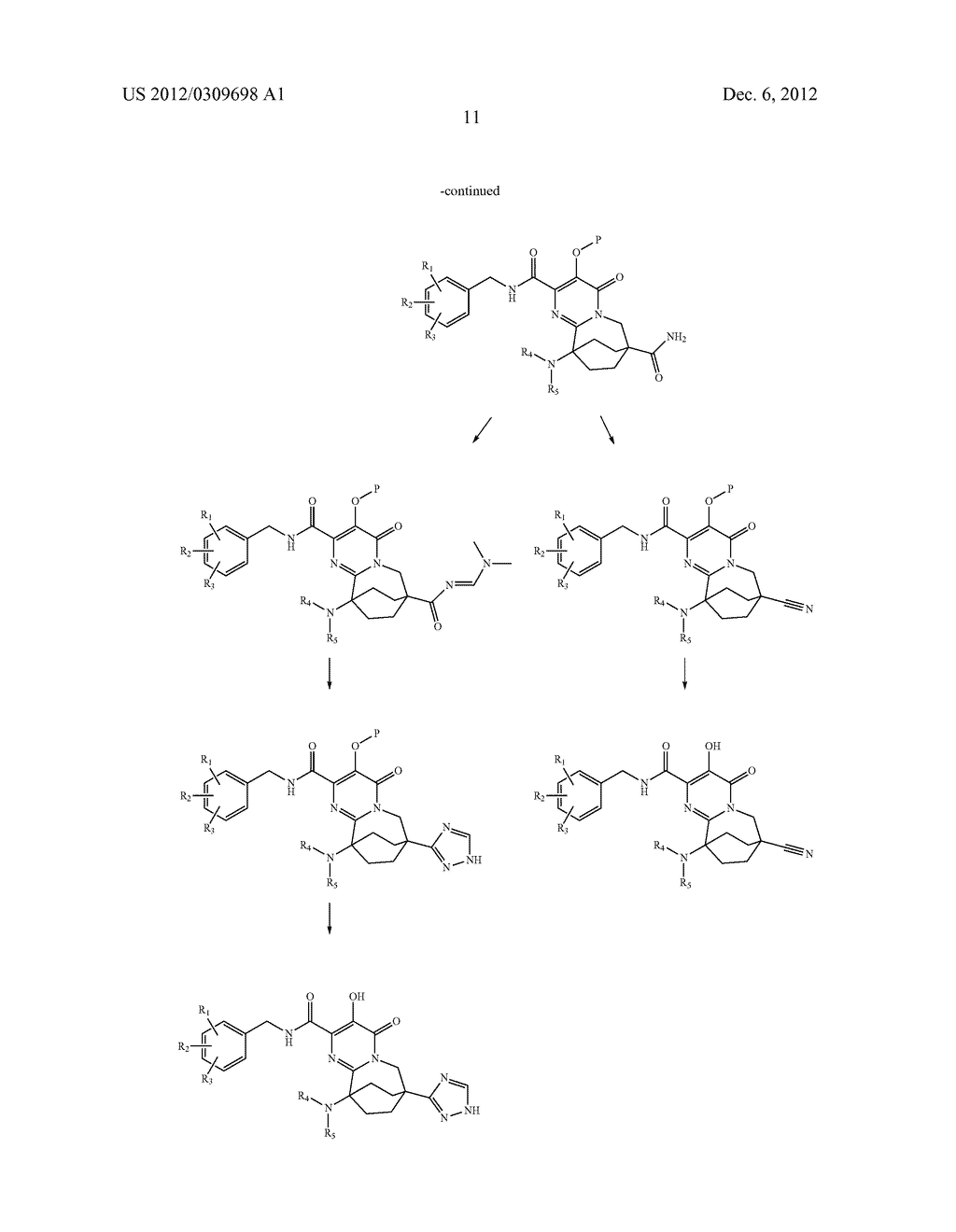 HIV Integrase Inhibitors - diagram, schematic, and image 12