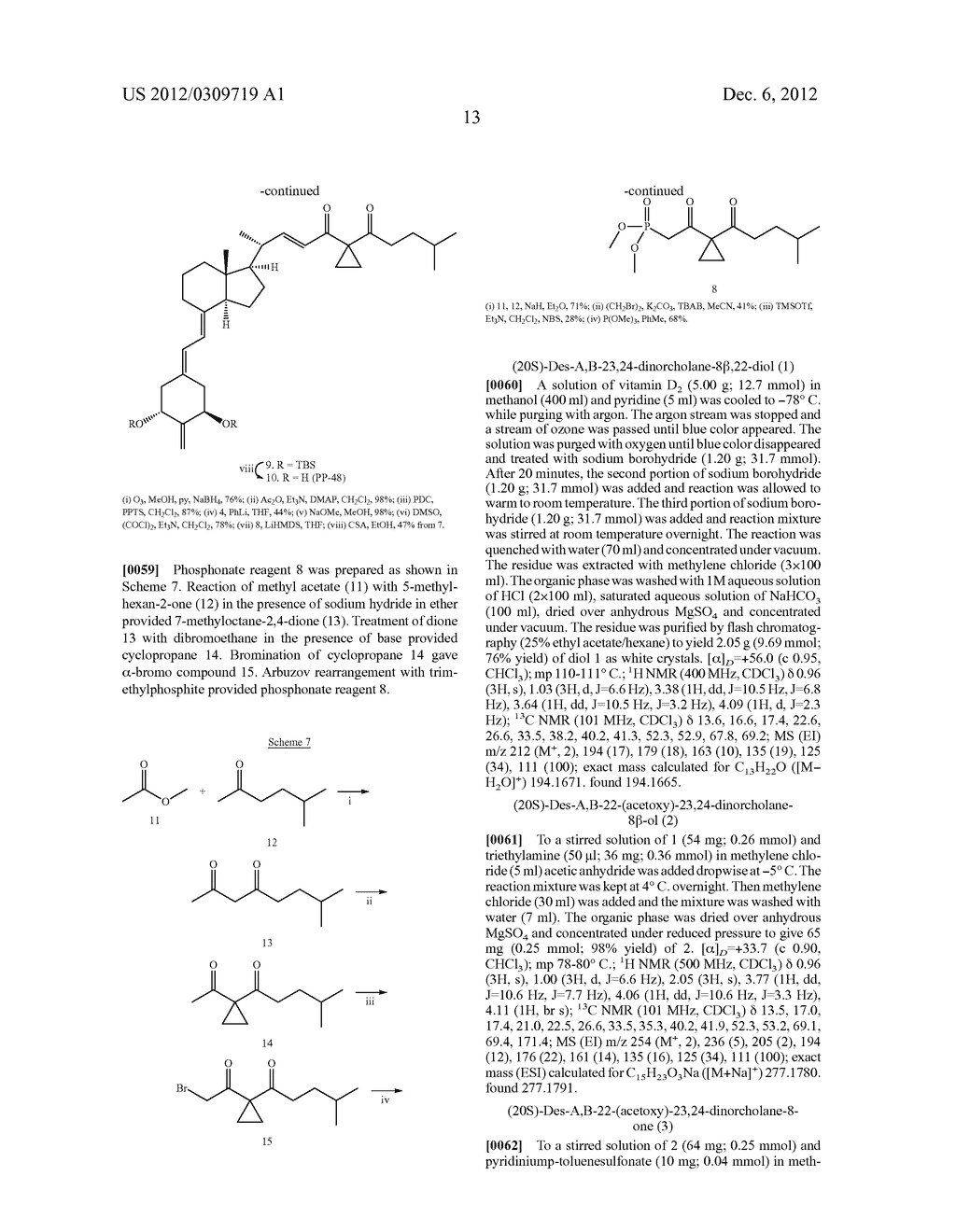 (22E)-2-METHYLENE-26,27-CYCLO-22-DEHYDRO-1ALPHA-HYDROXY-19-NORVITAMIN D3     DERIVATIVES - diagram, schematic, and image 24