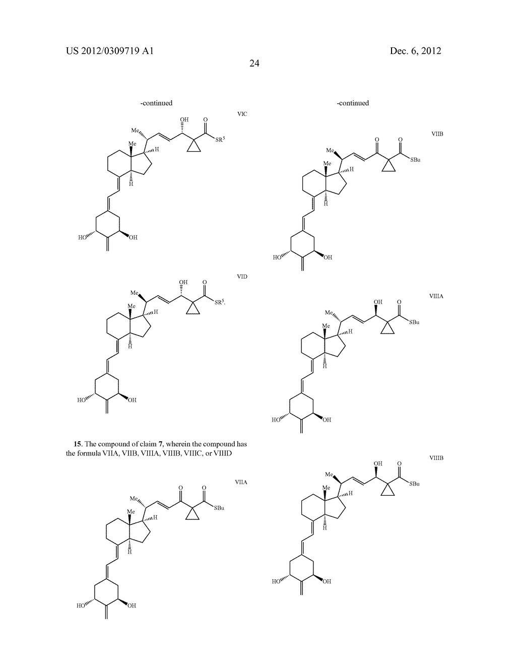 (22E)-2-METHYLENE-26,27-CYCLO-22-DEHYDRO-1ALPHA-HYDROXY-19-NORVITAMIN D3     DERIVATIVES - diagram, schematic, and image 35