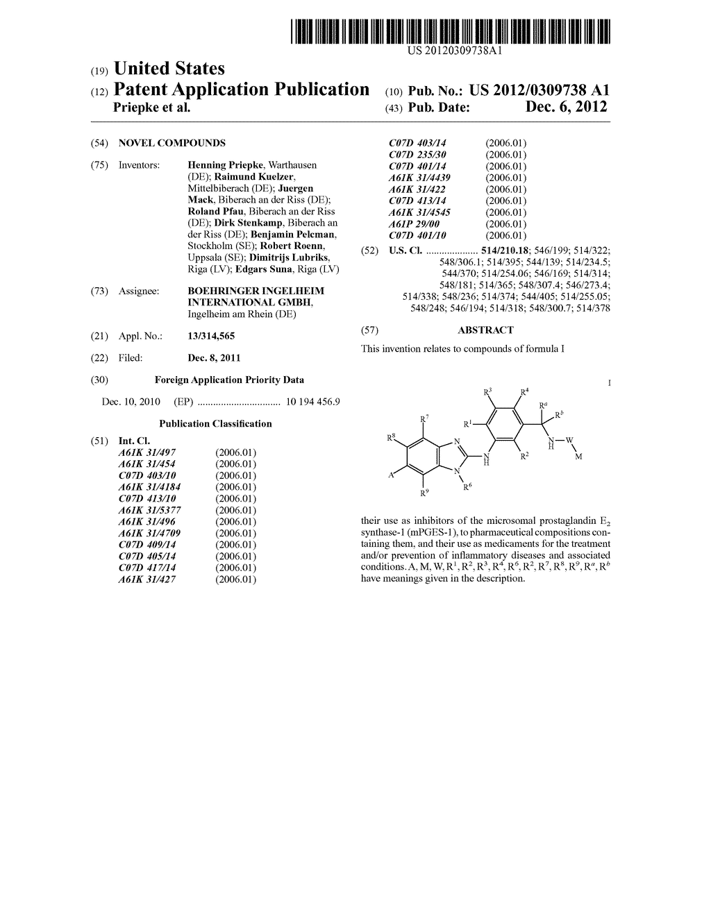 NOVEL COMPOUNDS - diagram, schematic, and image 01