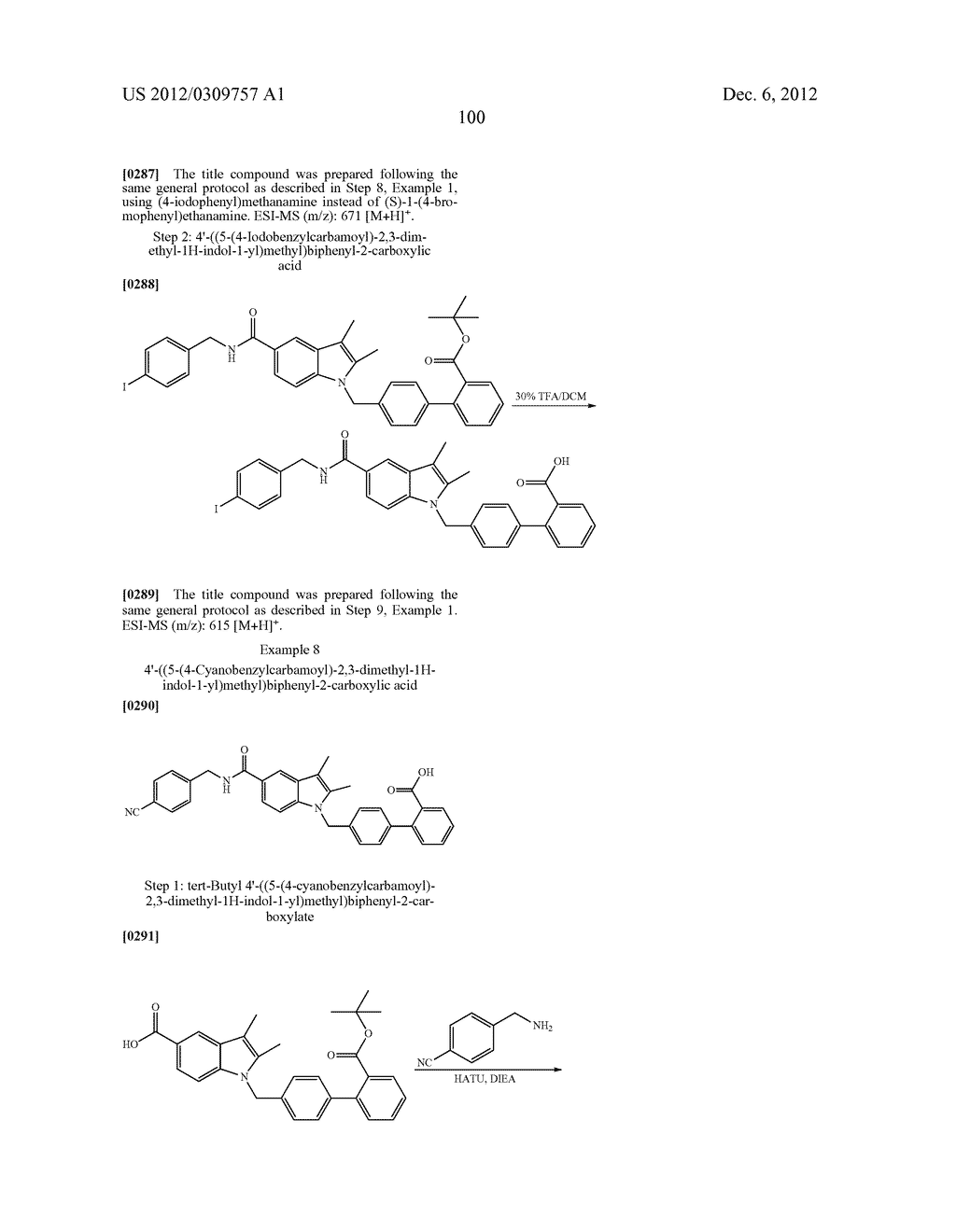 N-BIPHENYLMETHYLINDOLE MODULATORS OF PPARG - diagram, schematic, and image 115