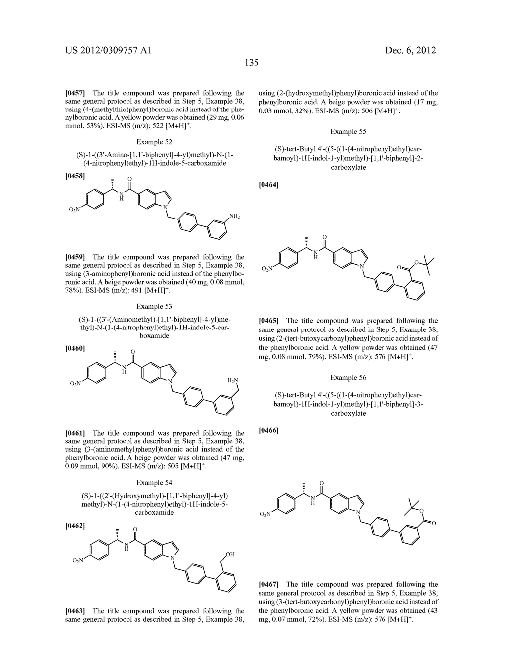 N-BIPHENYLMETHYLINDOLE MODULATORS OF PPARG - diagram, schematic, and image 150