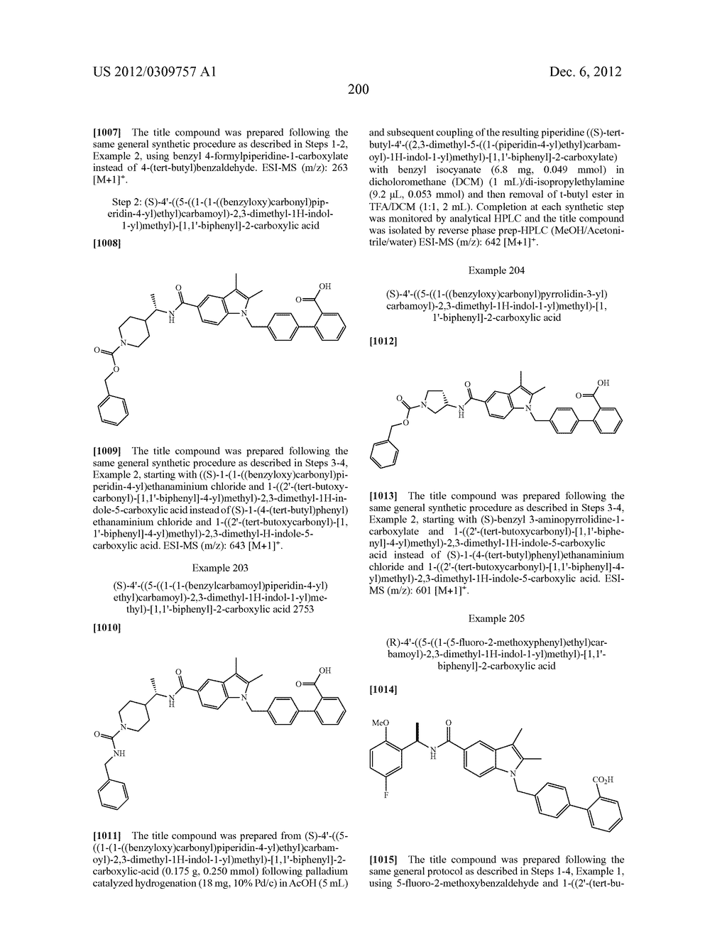 N-BIPHENYLMETHYLINDOLE MODULATORS OF PPARG - diagram, schematic, and image 215