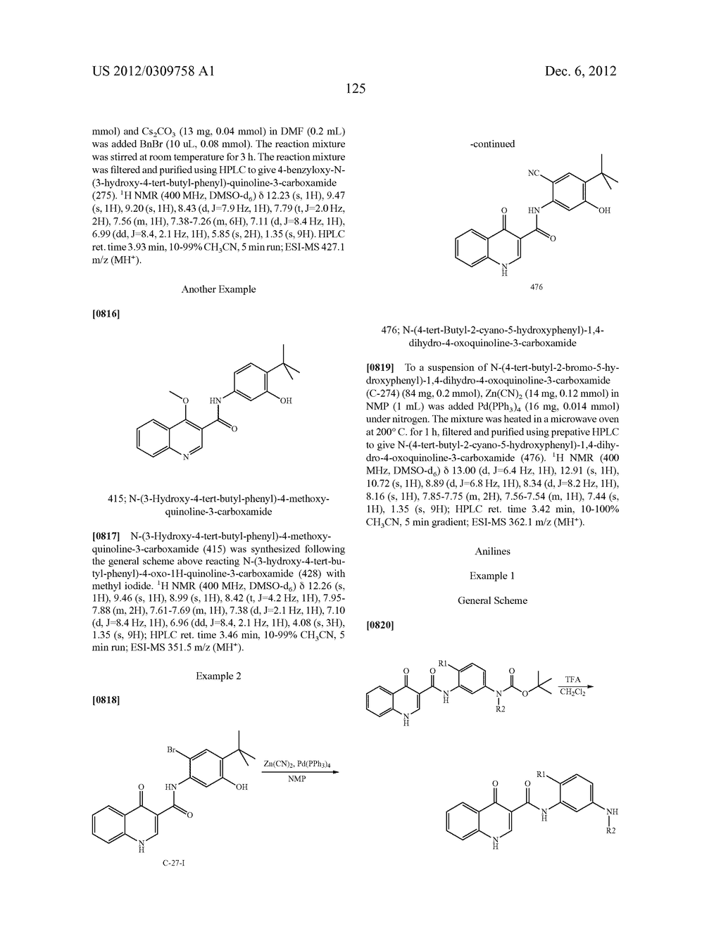 MODULATORS OF ATP-BINDING CASSETTE TRANSPORTERS - diagram, schematic, and image 126