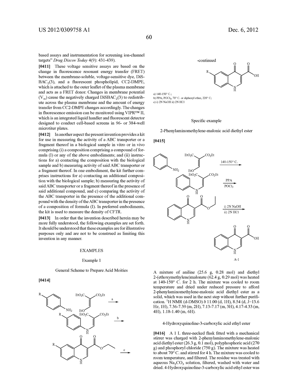 MODULATORS OF ATP-BINDING CASSETTE TRANSPORTERS - diagram, schematic, and image 61