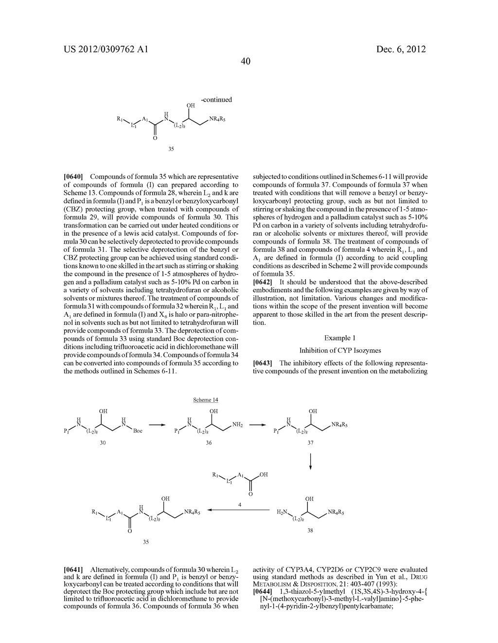 CYTOCHROME P450 OXIDASE INHIBITORS AND USES THEREOF - diagram, schematic, and image 41