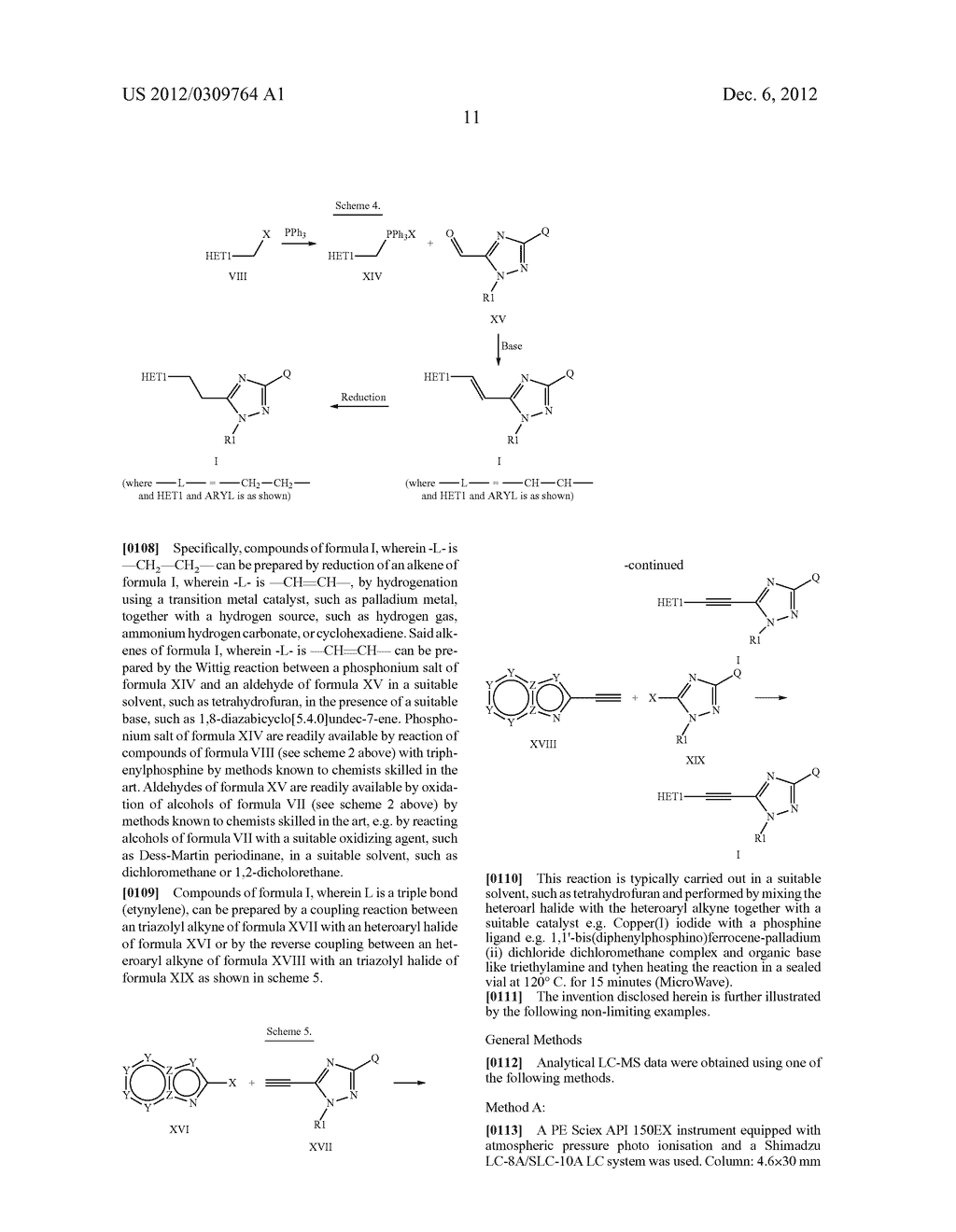 Heteroaromatic aryl triazole derivatives as PDE10A enzyme inhibitors - diagram, schematic, and image 12