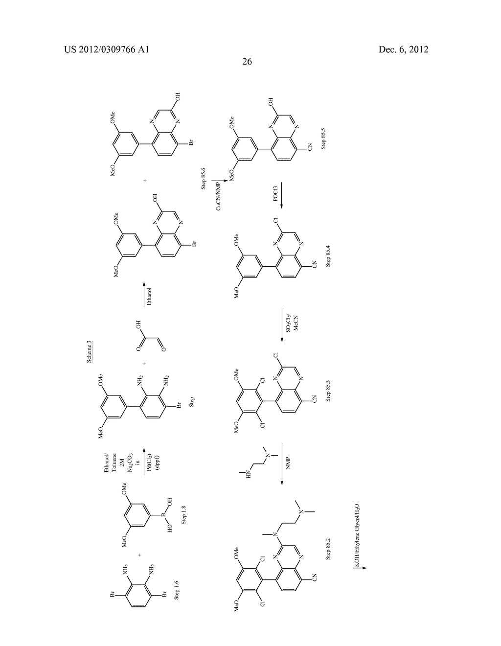 QUINOXALINE CARBOXAMIDE DERIVATIVES AS PROTEIN TYROSINE KINASE INHIBITORS - diagram, schematic, and image 27