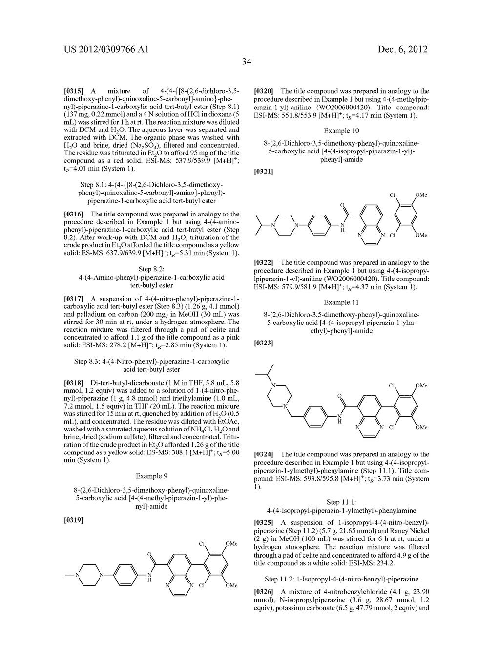 QUINOXALINE CARBOXAMIDE DERIVATIVES AS PROTEIN TYROSINE KINASE INHIBITORS - diagram, schematic, and image 35