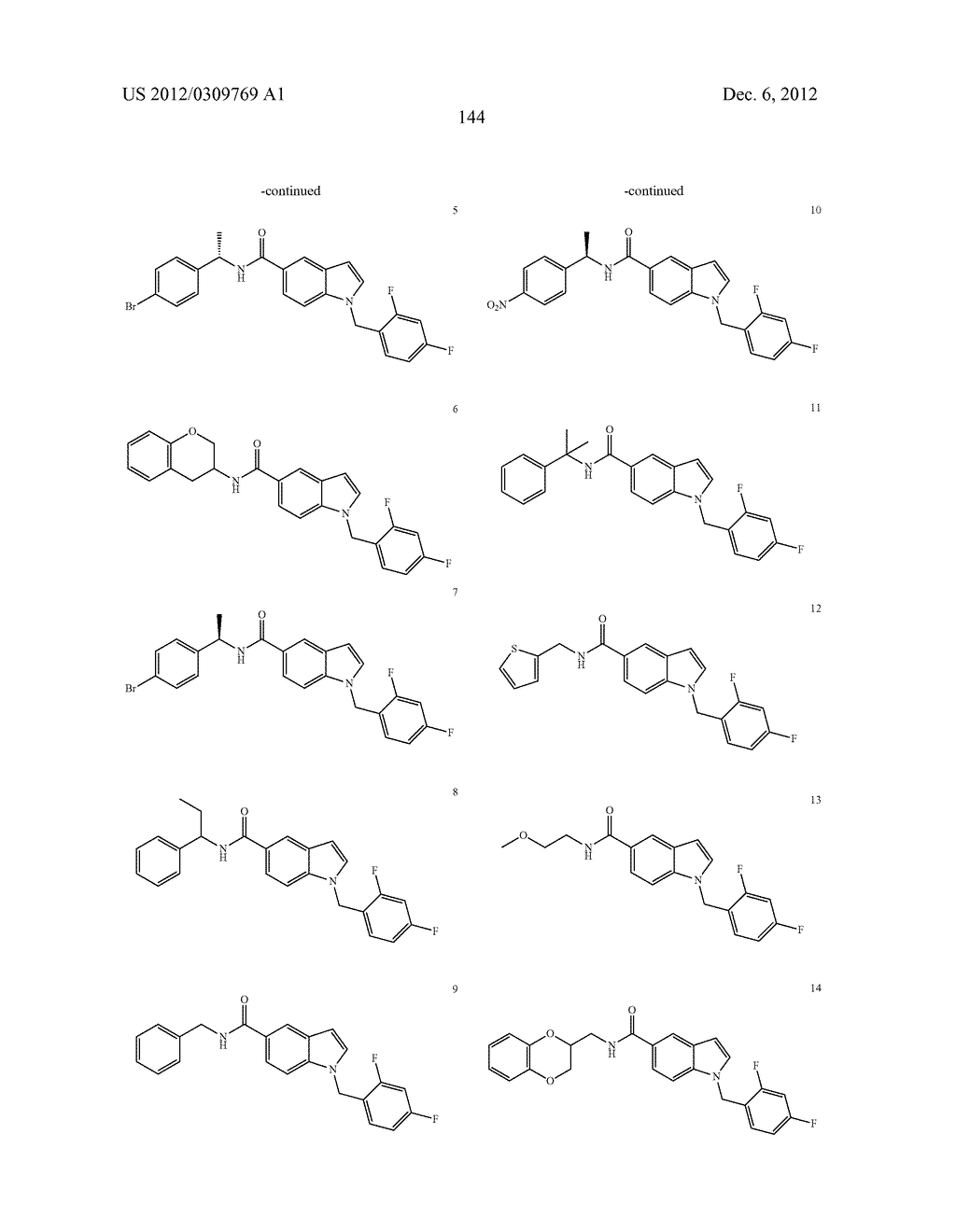 N-BENZYLINDOLE MODULATORS OF PPARG - diagram, schematic, and image 145