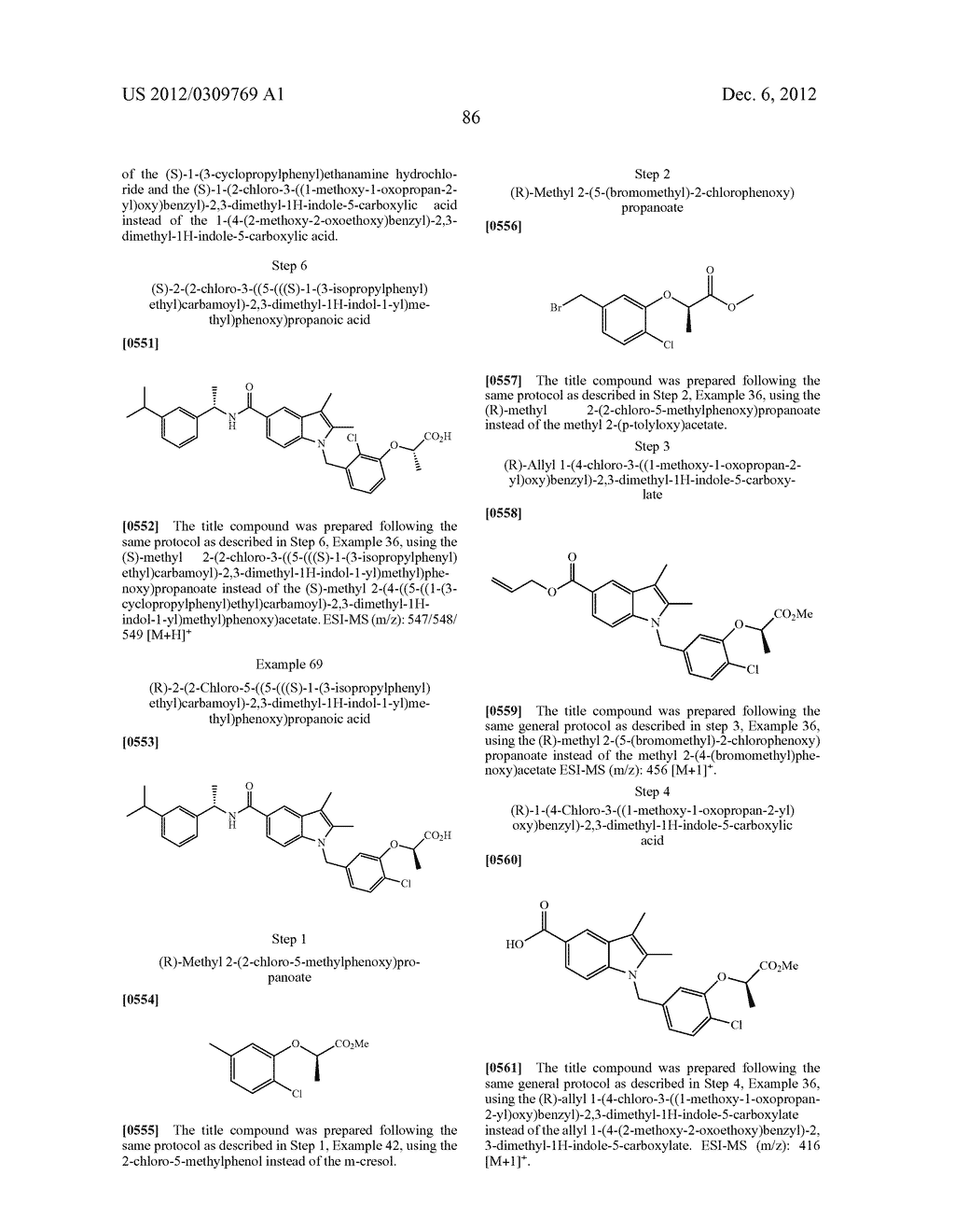 N-BENZYLINDOLE MODULATORS OF PPARG - diagram, schematic, and image 87