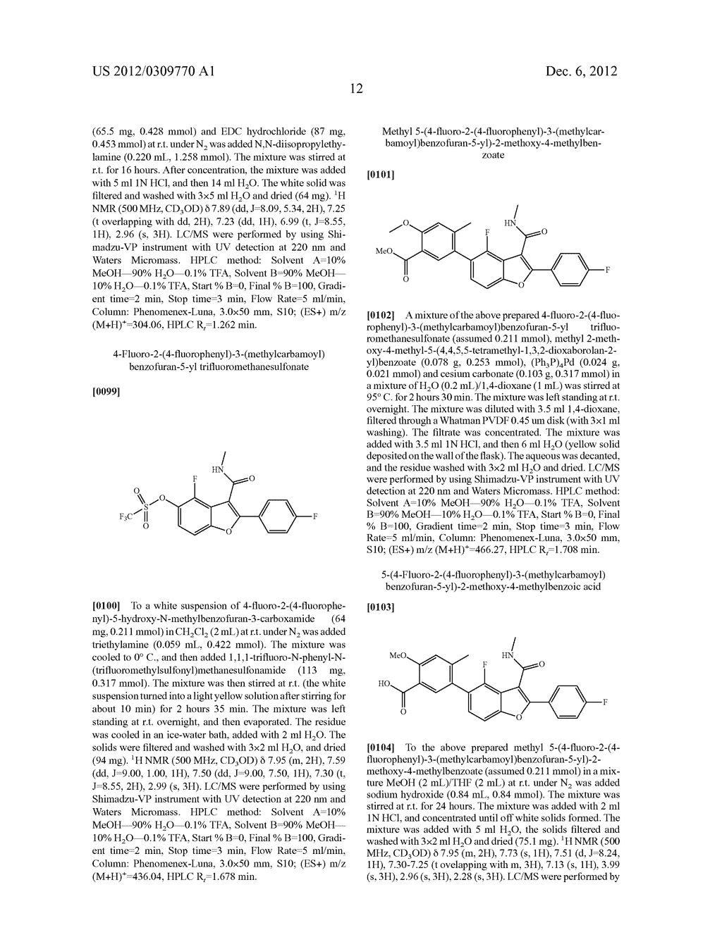 Compounds for the Treatment of Hepatitis C - diagram, schematic, and image 13