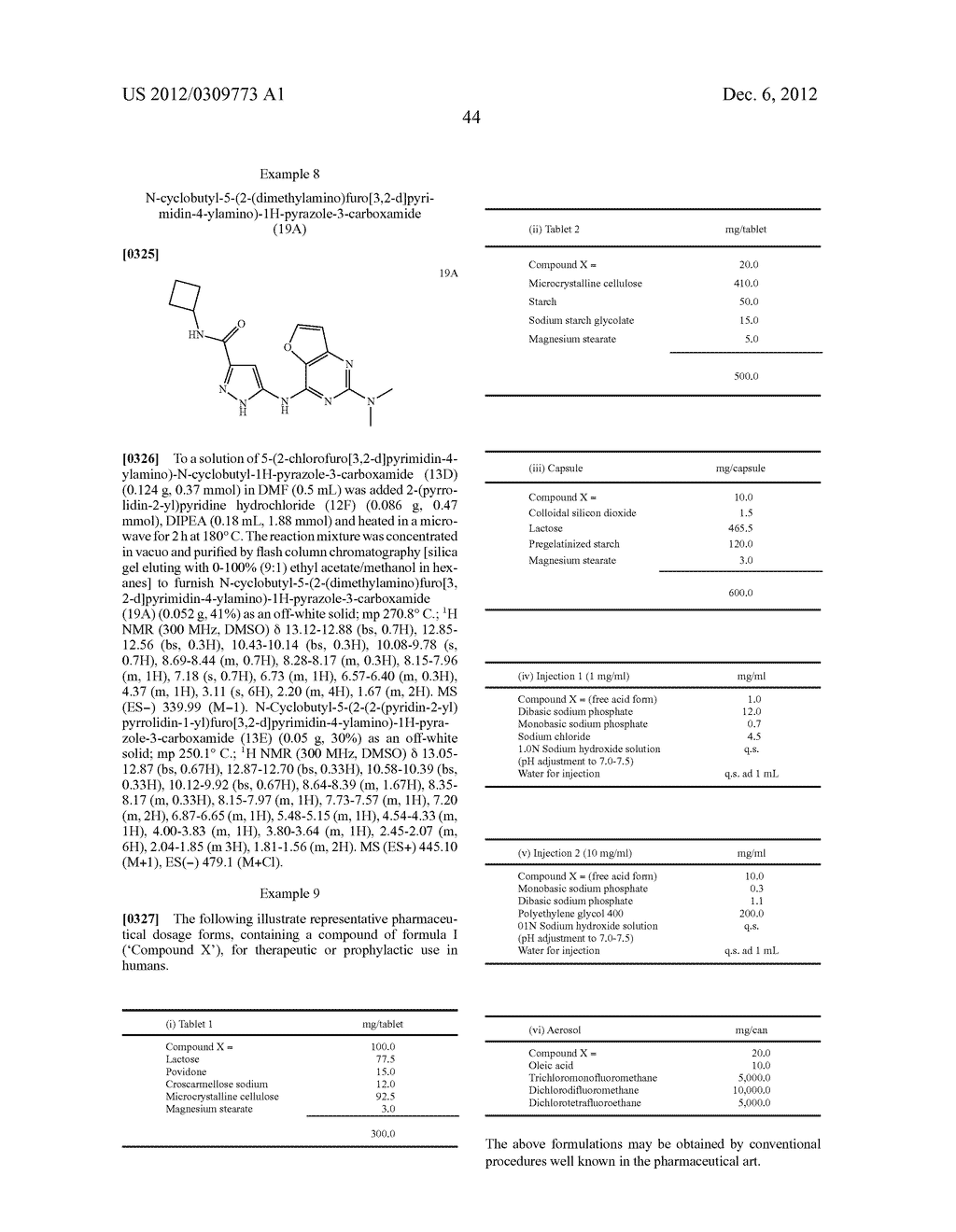 HETEROCYCLIC COMPOUNDS AS JANUS KINASE INHIBITORS - diagram, schematic, and image 45