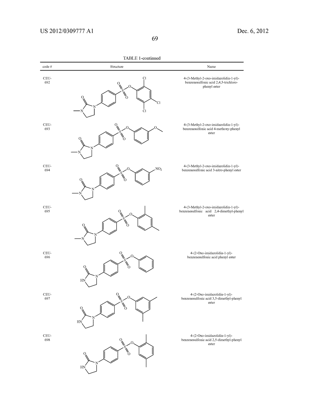 SUBSTITUTED 2-IMIDAZOLIDONES AND ANALOGS - diagram, schematic, and image 70
