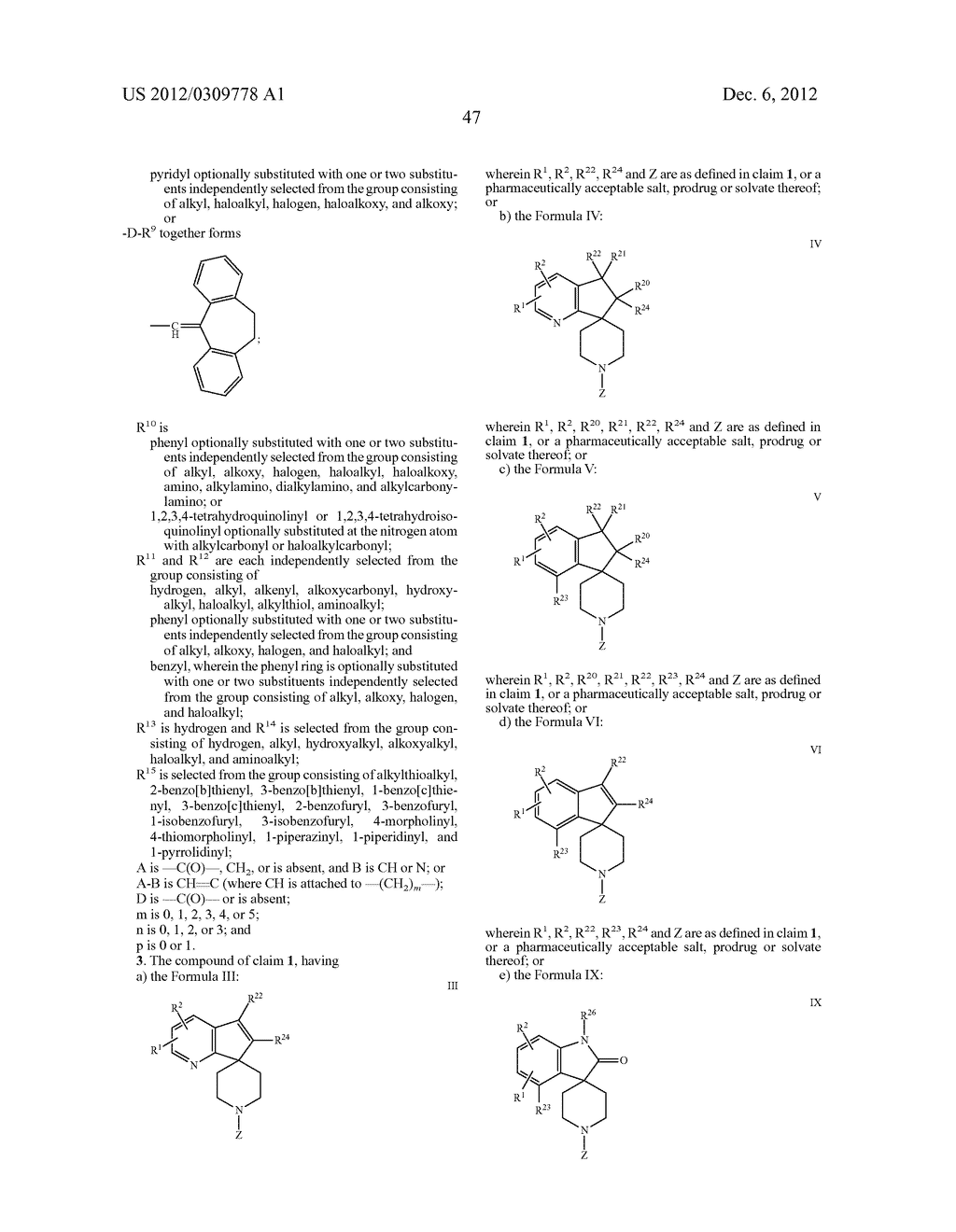 Fused and Spirocycle Compounds and the Use Thereof - diagram, schematic, and image 48