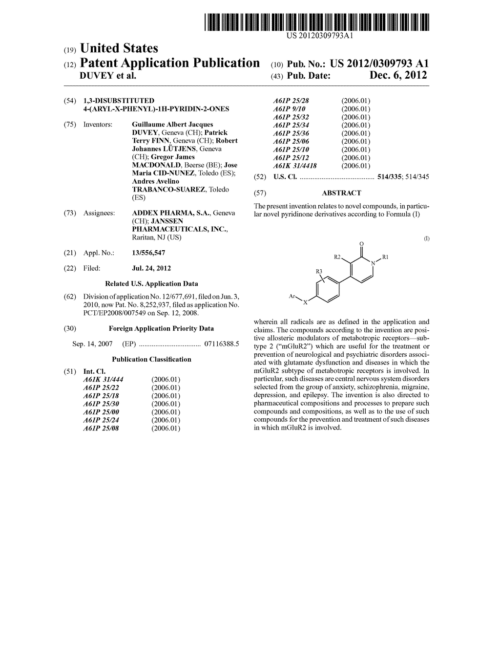 1,3-DISUBSTITUTED 4-(ARYL-X-PHENYL)-1H-PYRIDIN-2-ONES - diagram, schematic, and image 01