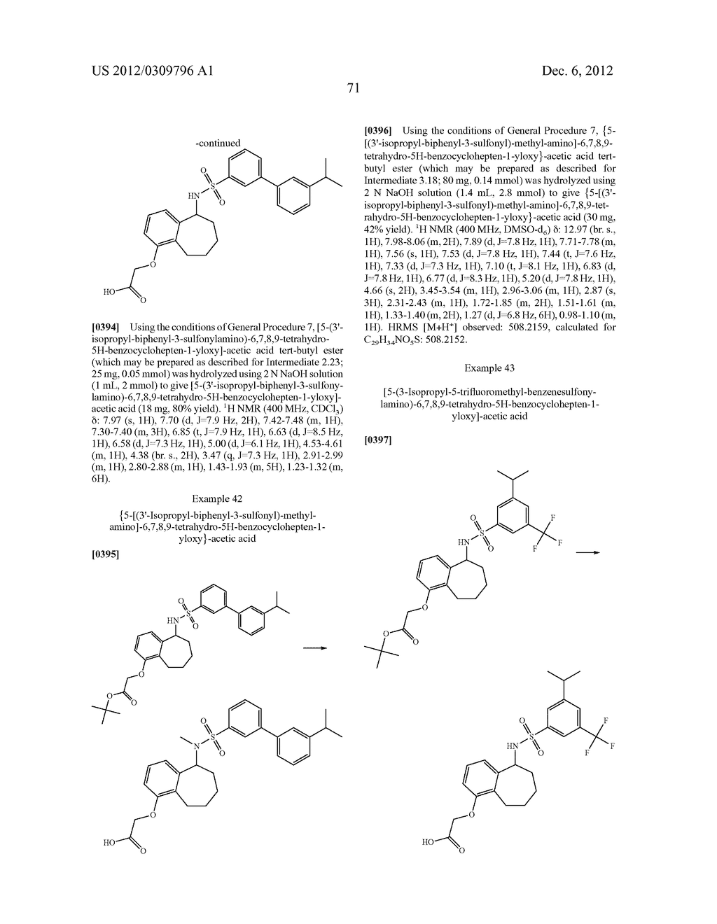 BENZOCYCLOHEPTENE ACETIC ACIDS - diagram, schematic, and image 72