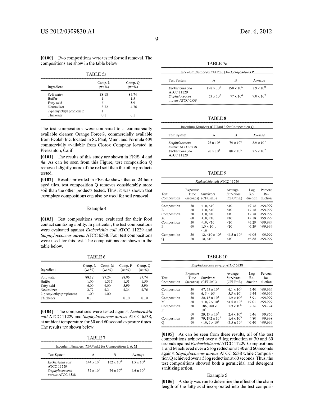 MIXED FATTY ACID SOAP/FATTY ACID BASED INSECTICIDAL, CLEANING, AND     ANTIMICROBIAL COMPOSITIONS - diagram, schematic, and image 23